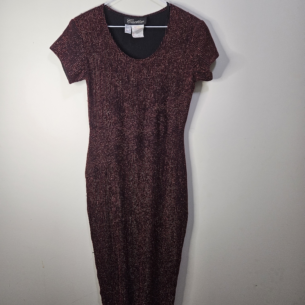 Cartise International Size 6 Red Maxi dress